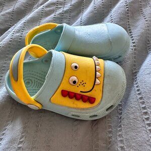 Toddler Off Brand Crocs Shoes Size 8c Little Monster